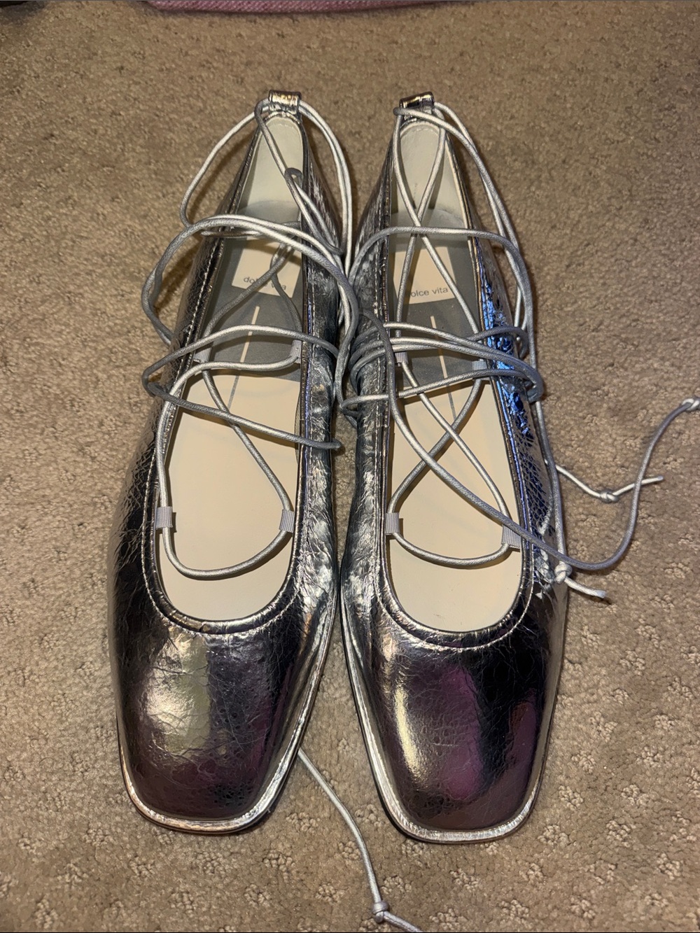 Dolce Vita wrap up flats